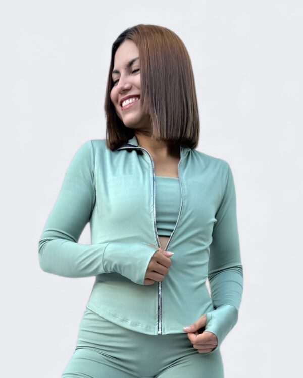 Chaqueta manga larga