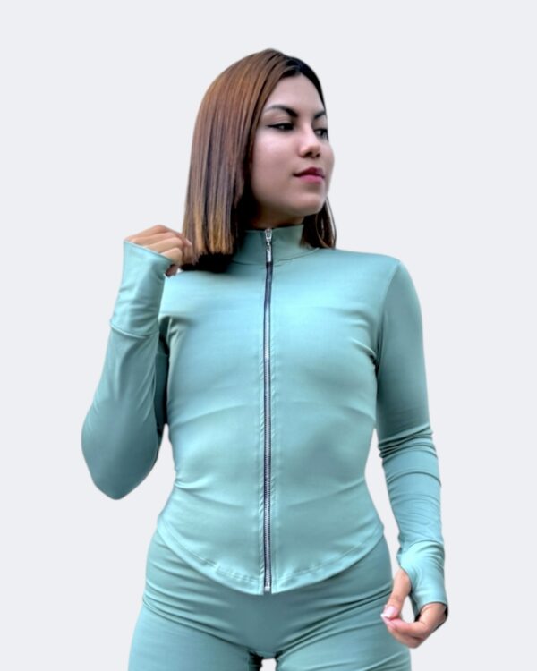 Chaqueta manga larga