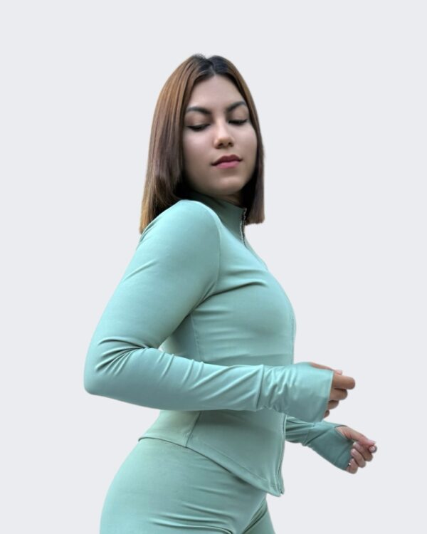 Chaqueta manga larga